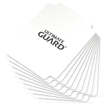 Kartentrenner Standardgröße Weiß